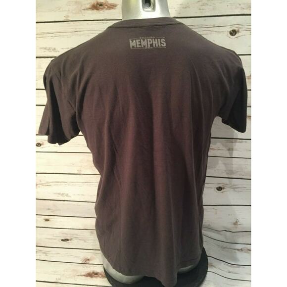 Memphis Lives in Me TN Tennessee Acoustic Guitar Shirt Rock Roll Country Band - Picture 3 of 9